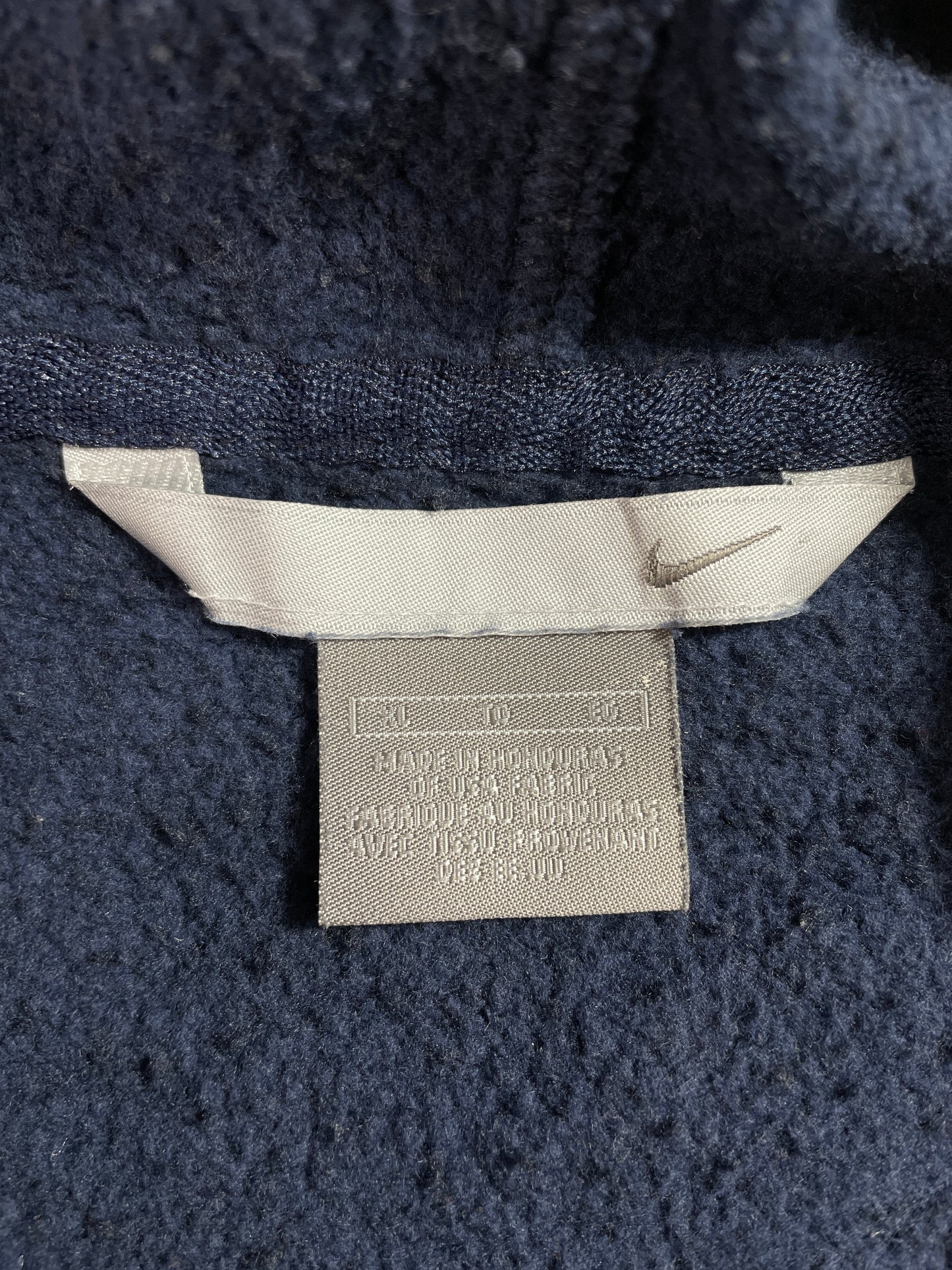 00’ NIKE Size XL Hoodie Zip-up Sweat-Shirt / F2026S