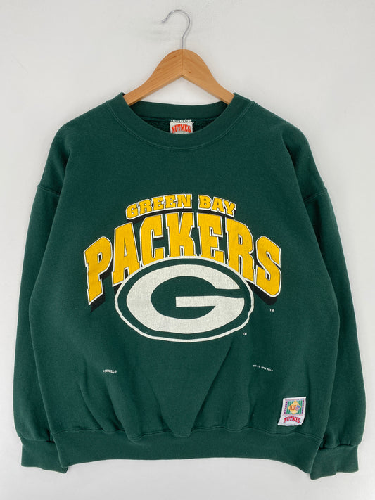 1994 GREEN BAY PACKER Made in USA Size L Vintage NFL Sweat-Shirt/ E9817S