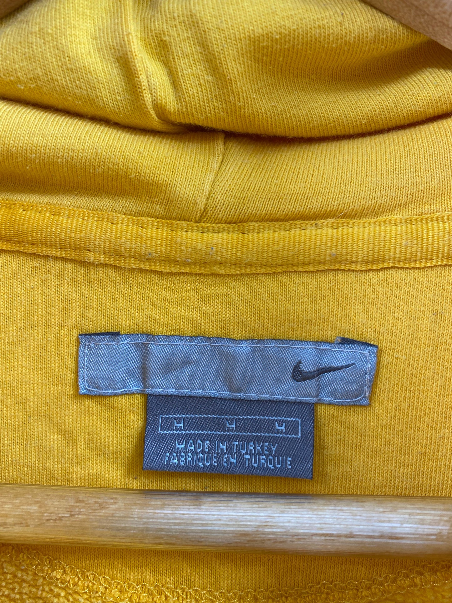 00’ NIKE MINI SWOOSH Size M Hoodie Sweat-Shirt / E6991S