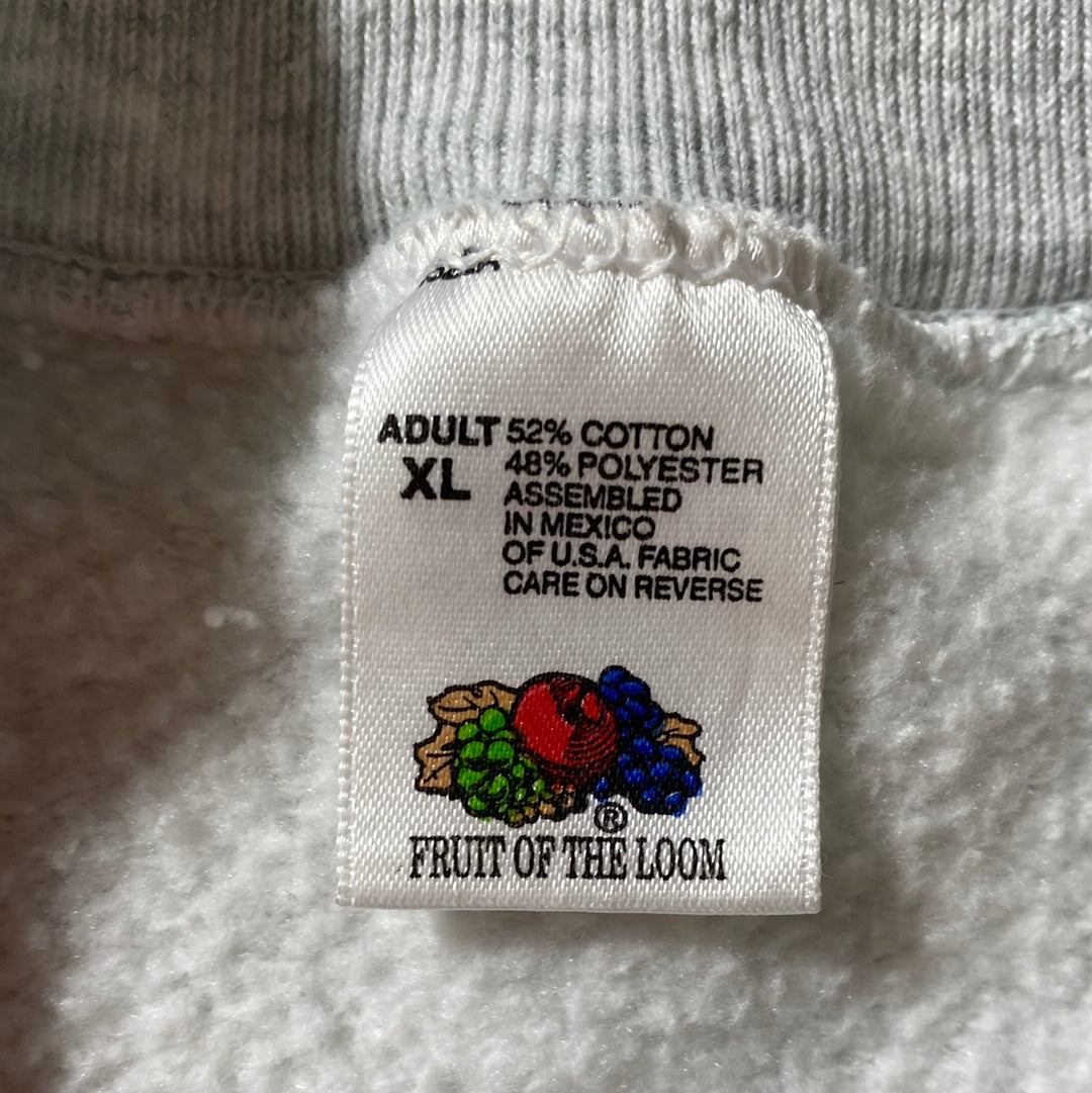 90's IOWA HAWKEYES Size XL Vintage College Sweat-shirt / E9623S