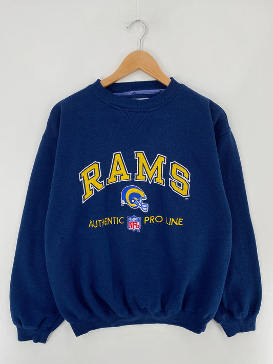 00' ST. LOUIS RAMS Size L Vintage NFL Sweat-Shirt / F4687S