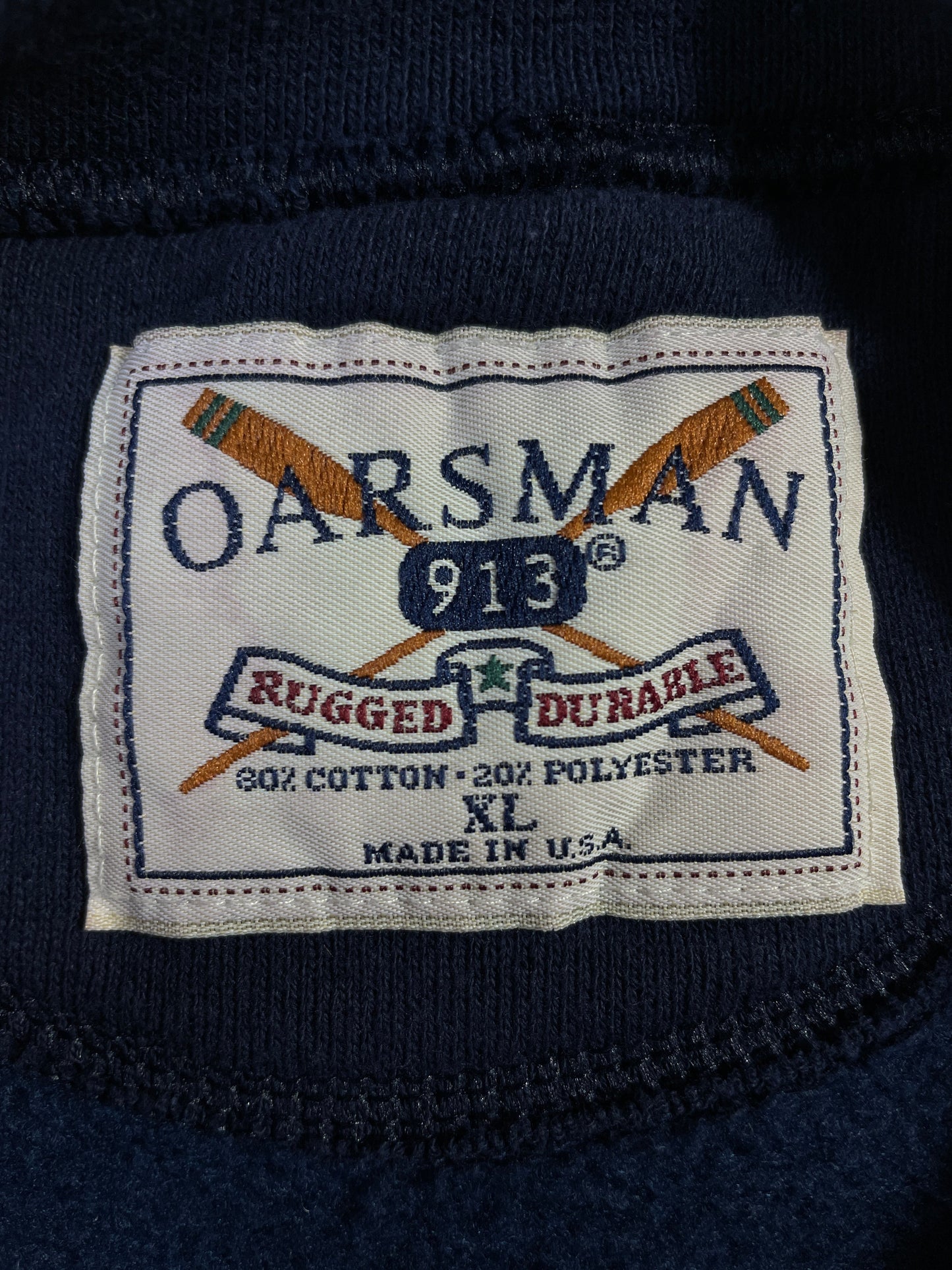 90's METHODIST Made in USA Size XL Vintage College Sweat-Shirt / G4216S