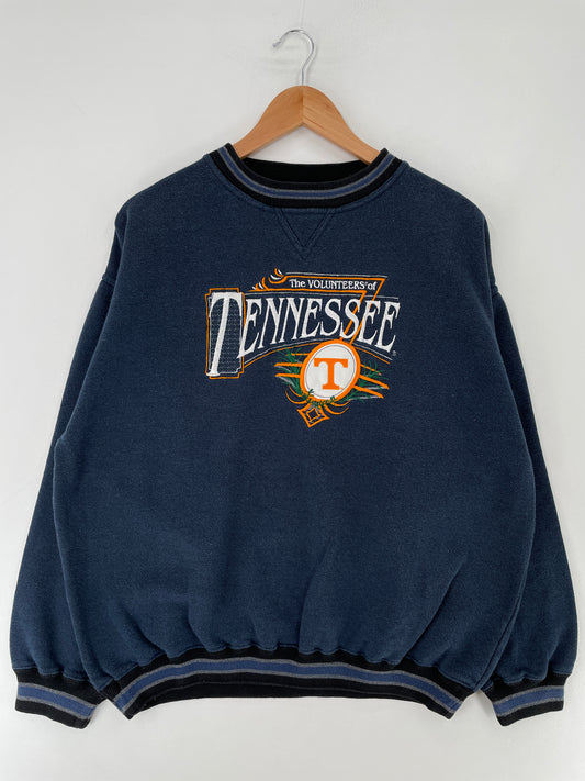 00' TENNESSEE Size L Vintage College Sweat-shirt / E9925S
