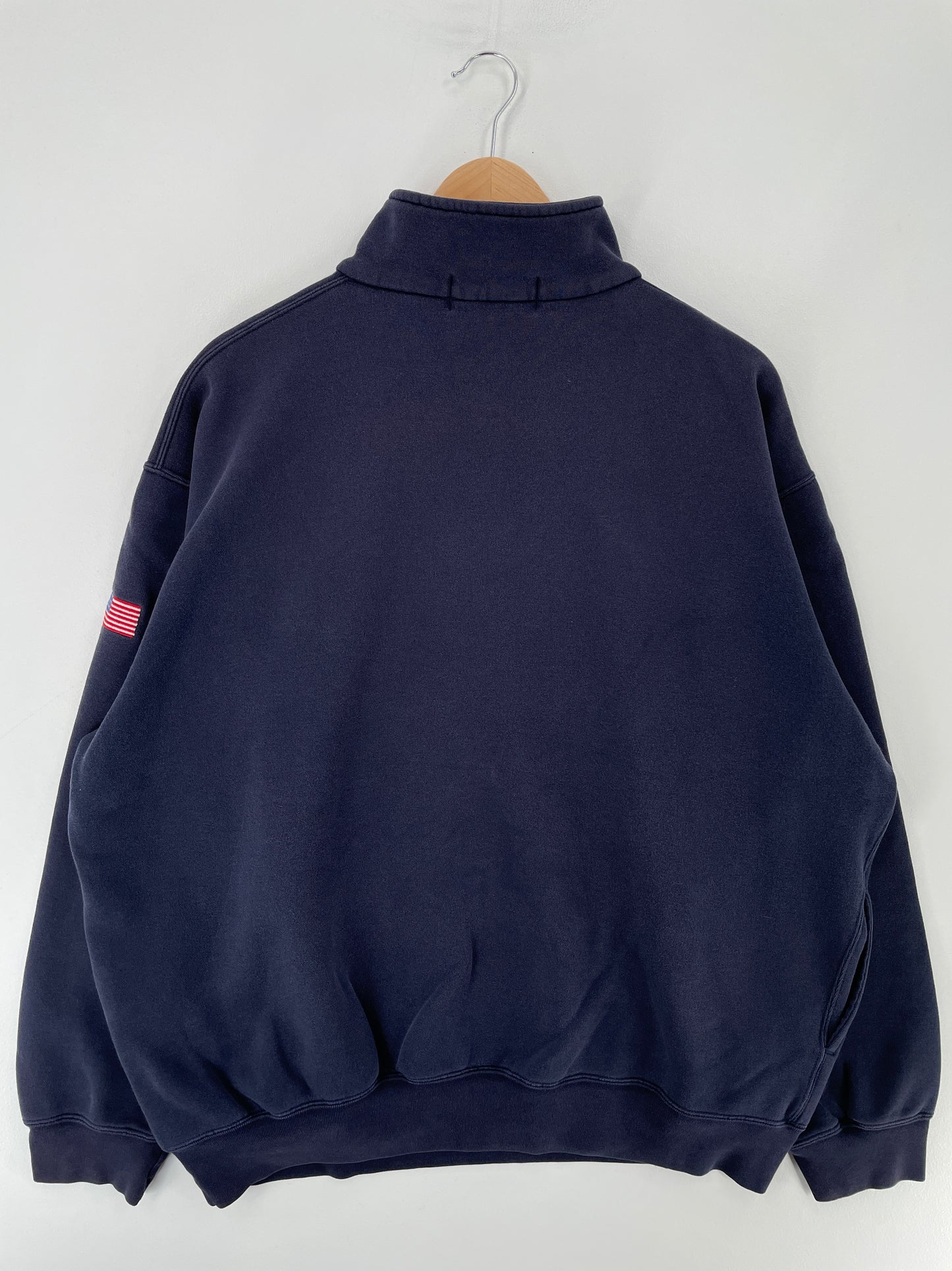 90's POLO RALPH LAUREN Size XL Vintage Half Zip Sweat-Shirt / E7052S