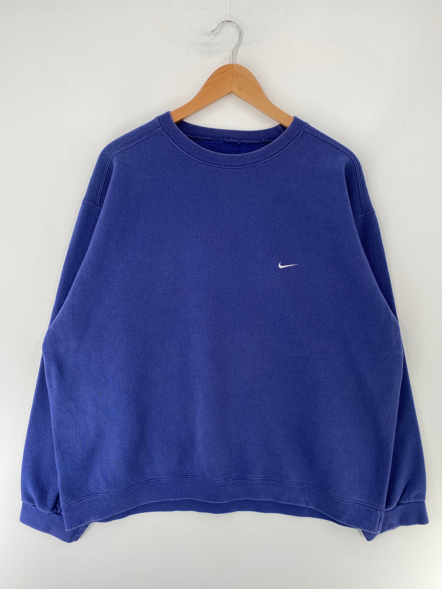 90’s NIKE MINI SWOOSH Size No Tag Approx.XL Sweat-shirt / F7S