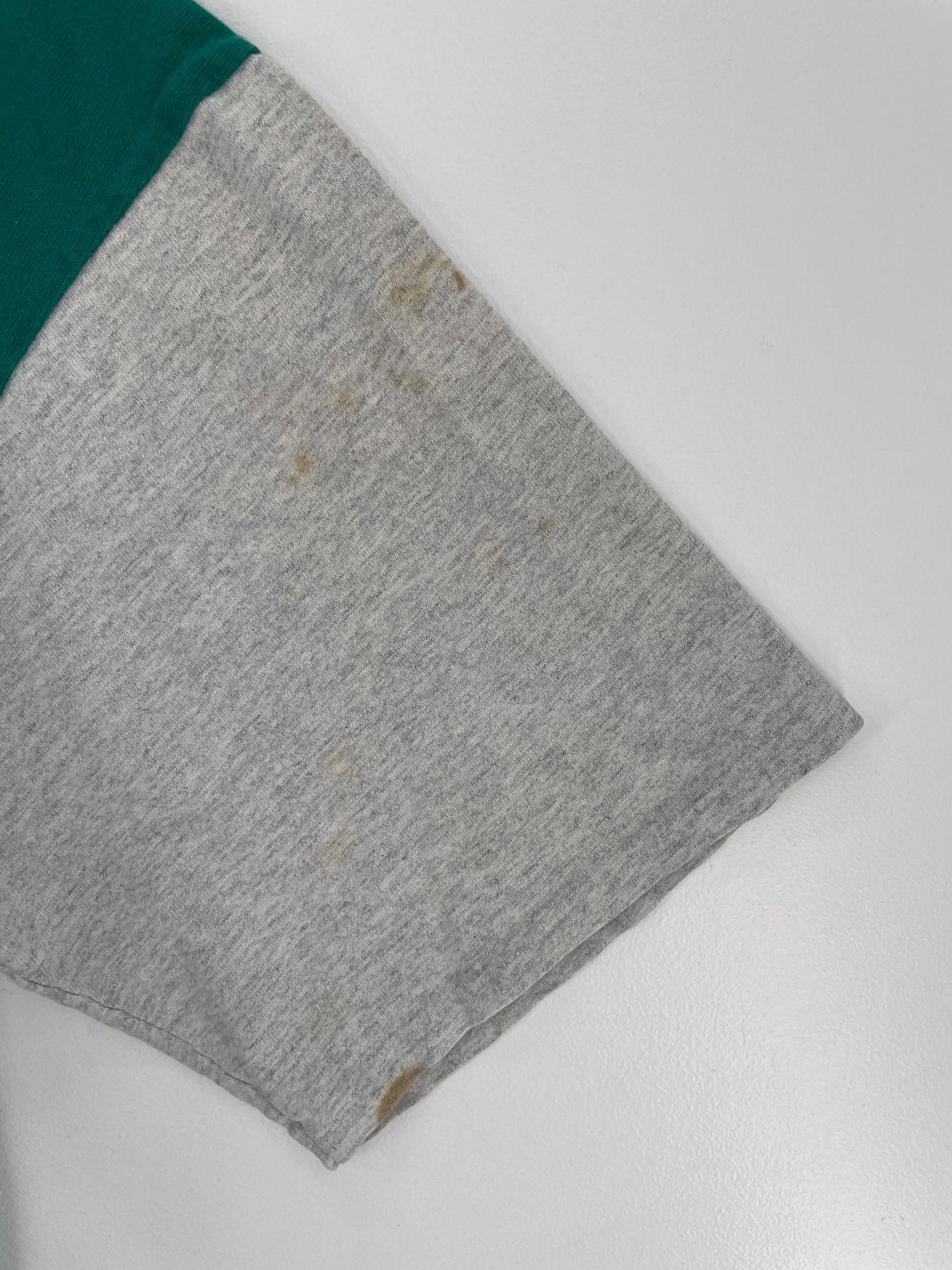 1992 MIAMI DOLPHINS Made in USA Size XL Vintage NFL Hoodie T-shirt / F4573T