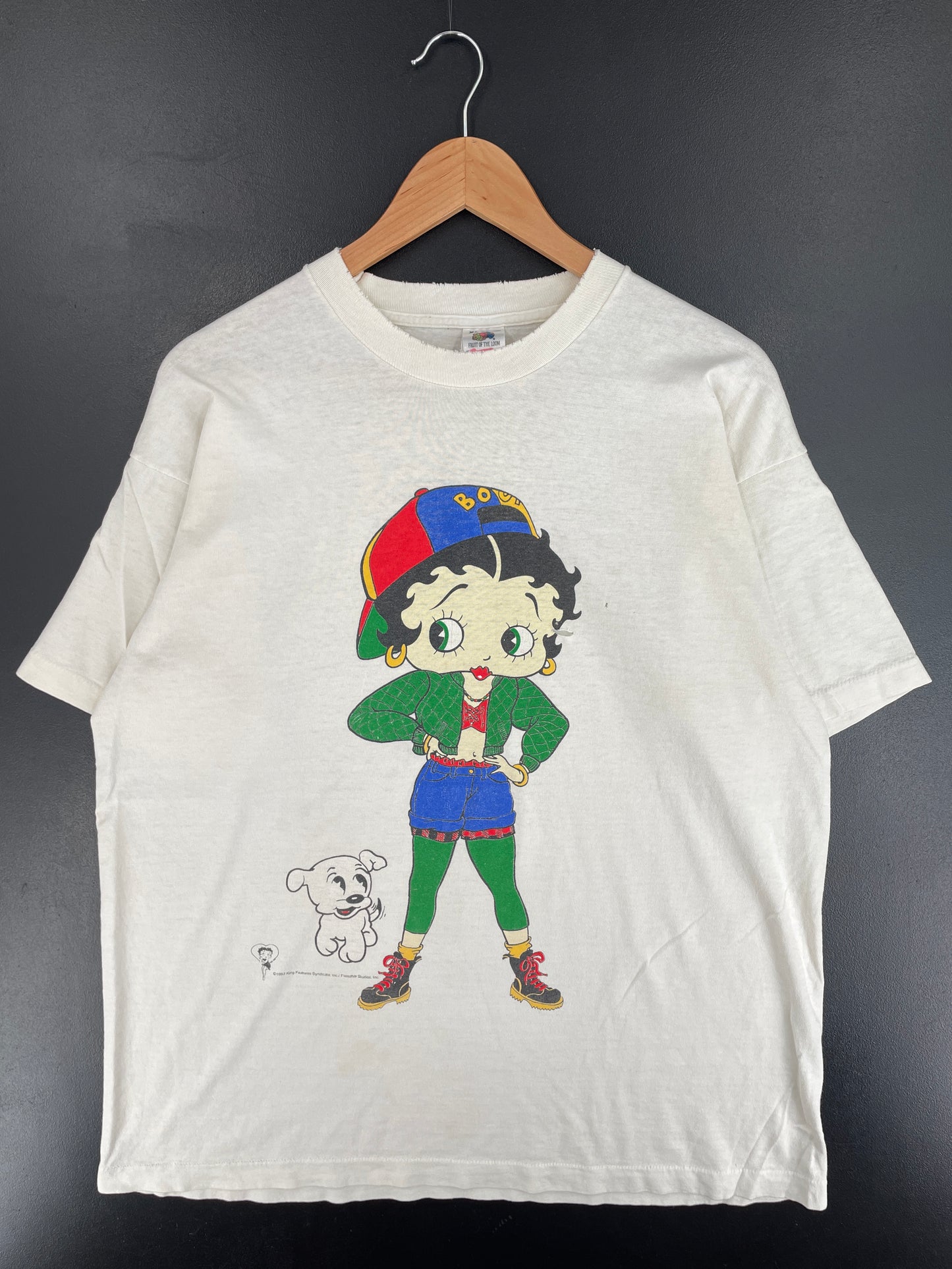 .90's BETTY BOOP Made in USA Size XL T-Shirt / E9298T