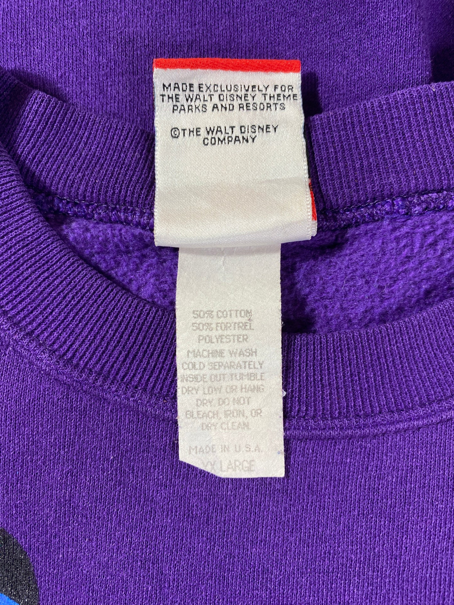 90’s DISNEY MICKEY Made in USA Size XXL Vintage Sweat-shirt / G3896S