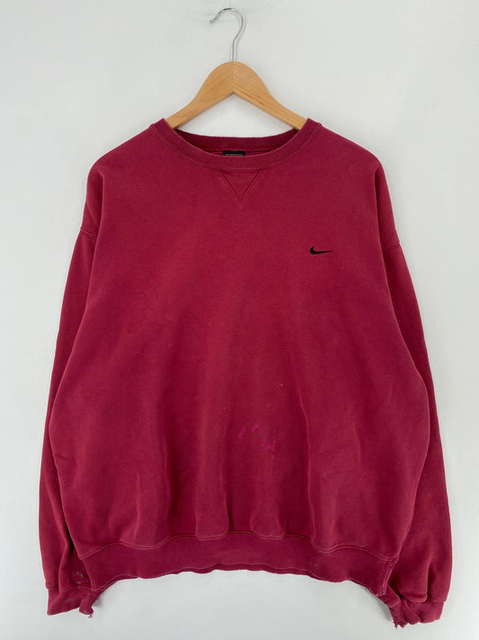 00’ NIKE MINI SWOOSH Size XL Vintage Sweat-shirt / G6087S