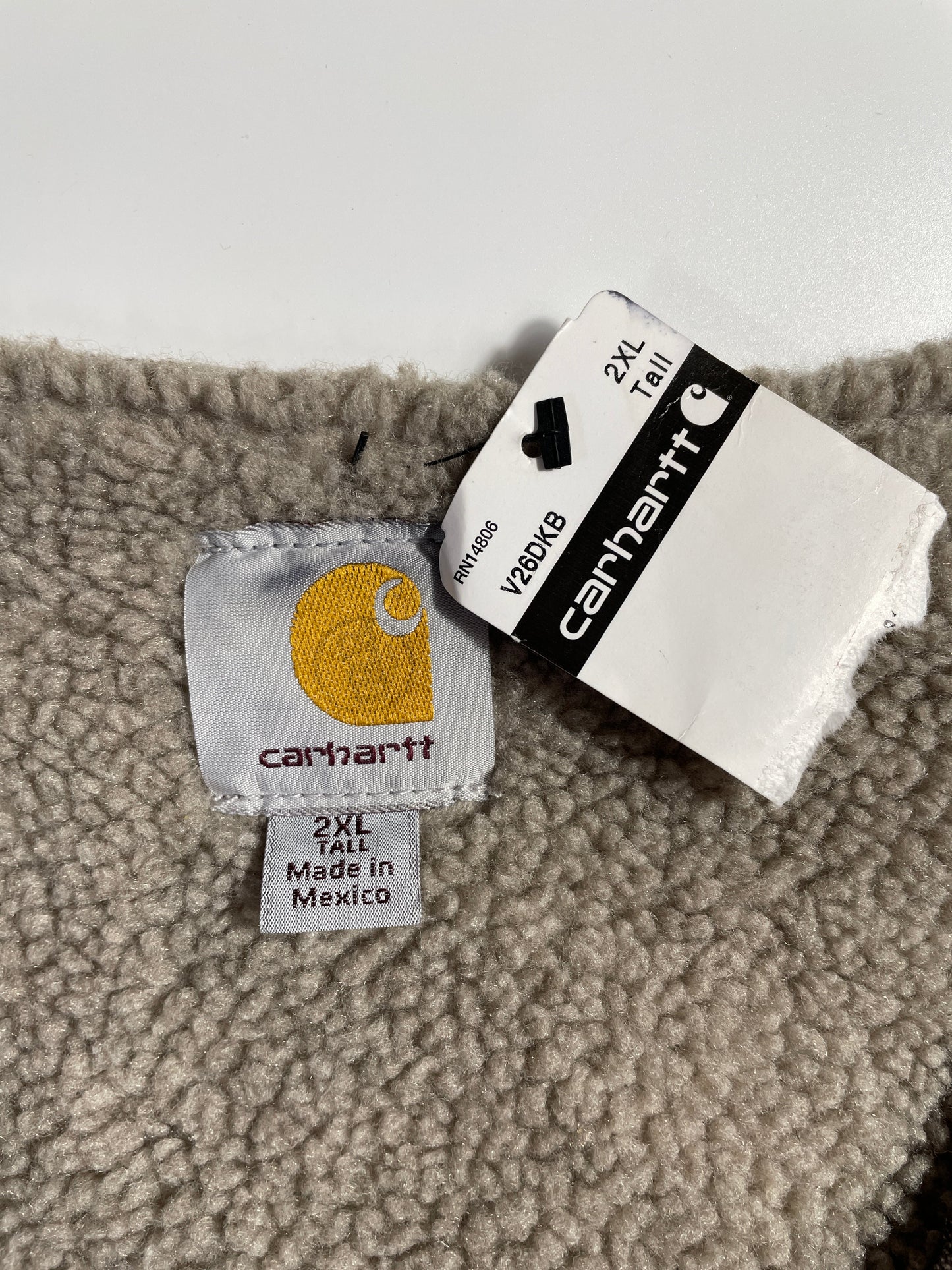 .Vintage Deadstock CARHARTT Size XXL Duck Vest / F4818J