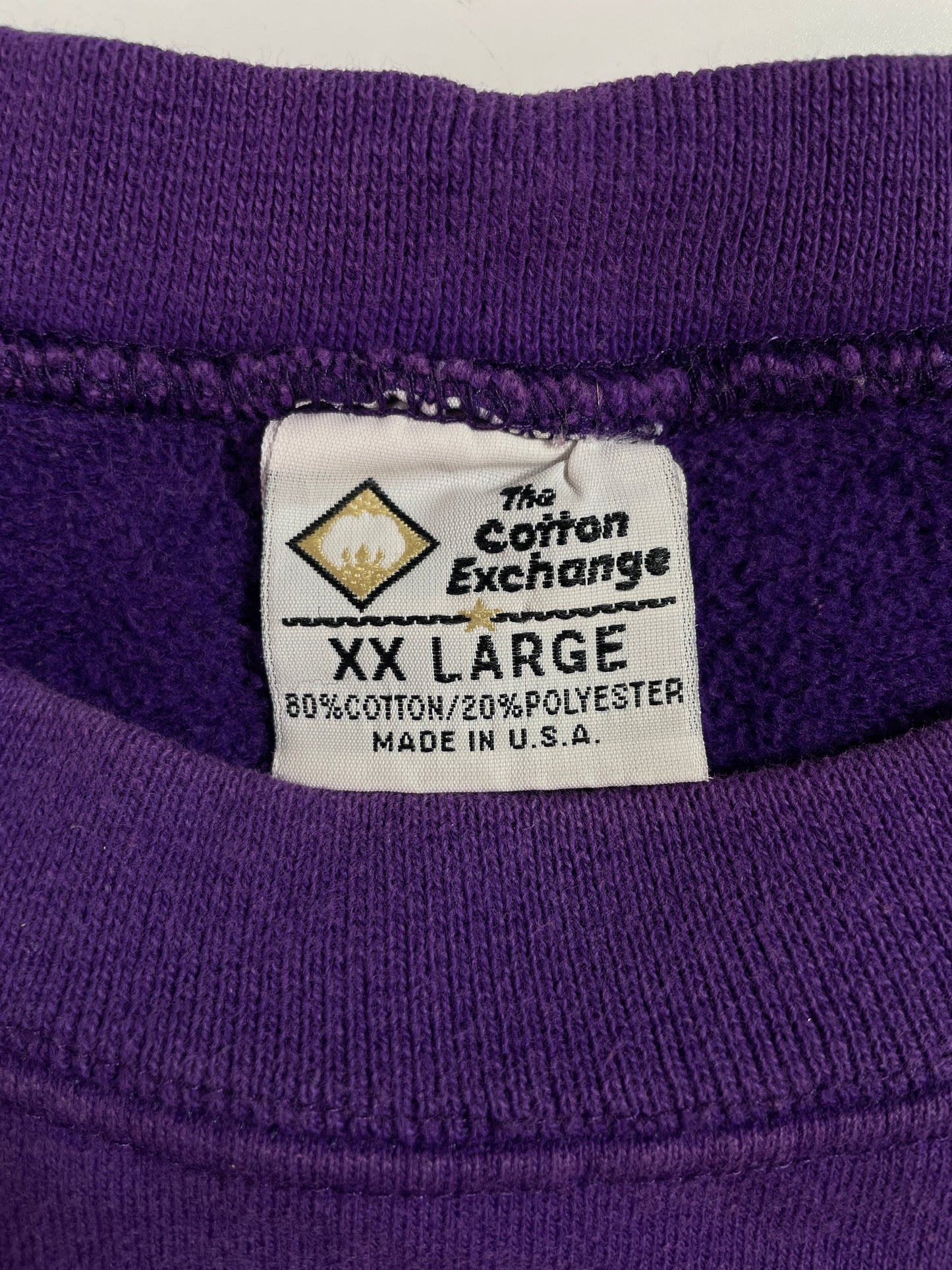 1997 MOUNT UNION COLLEGE Made in USA Size XXL Vintage College Sweat-Shirt / F4762S