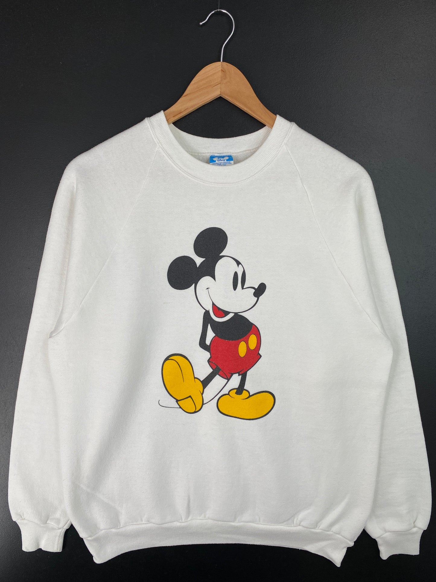 80's DISNEY MICKEY Made in USA Size XL Vintage Sweat-shirt / G3202S