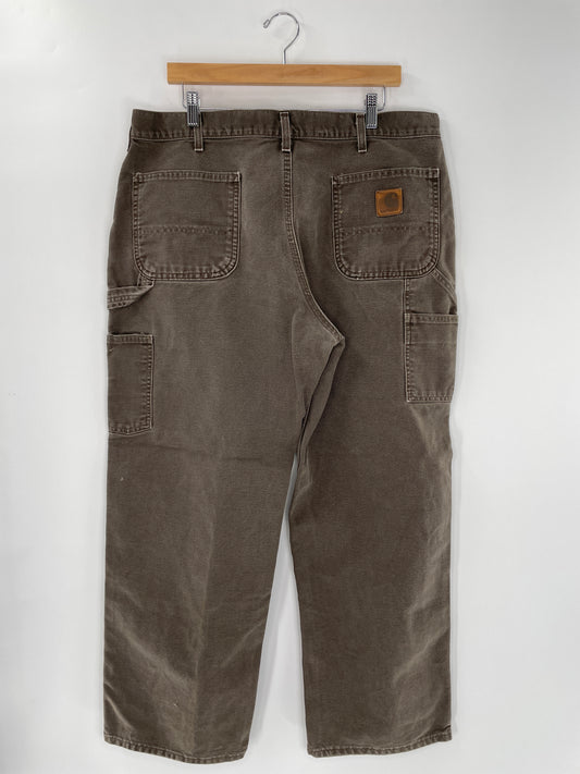 Vintage CARHARTT Size W38xL28 Duck Pants / E6965P