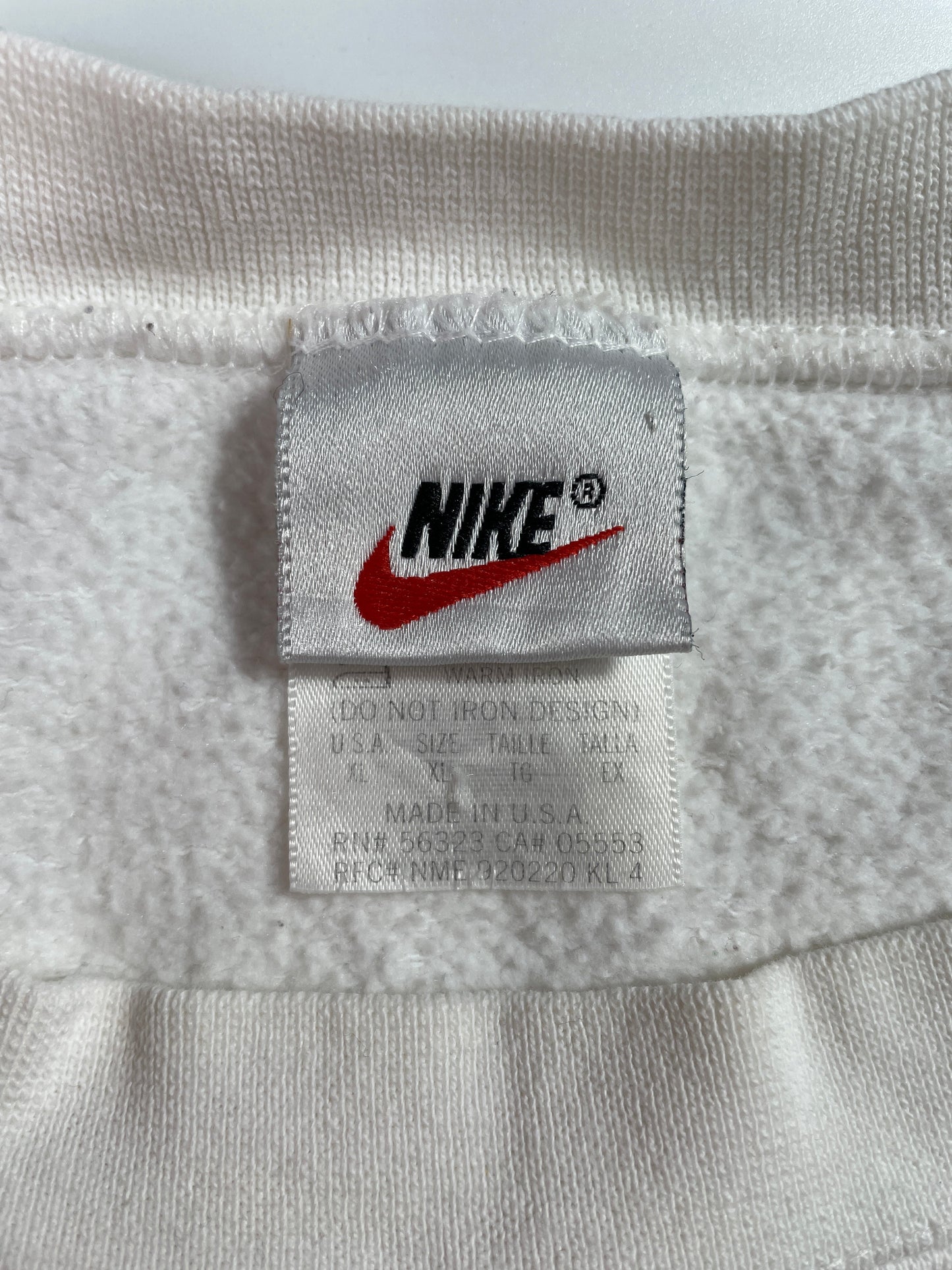 90's NIKE Made in USA Size XL Vintage Sweat-Shirt / G6125S