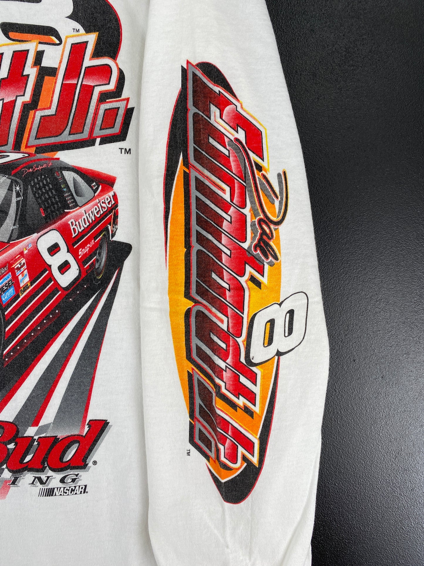 .90’s NASCAR x DALE EARNHARDT JR. Made in USA Size XL Vintage Long Sleeve T-Shirt / E7233T