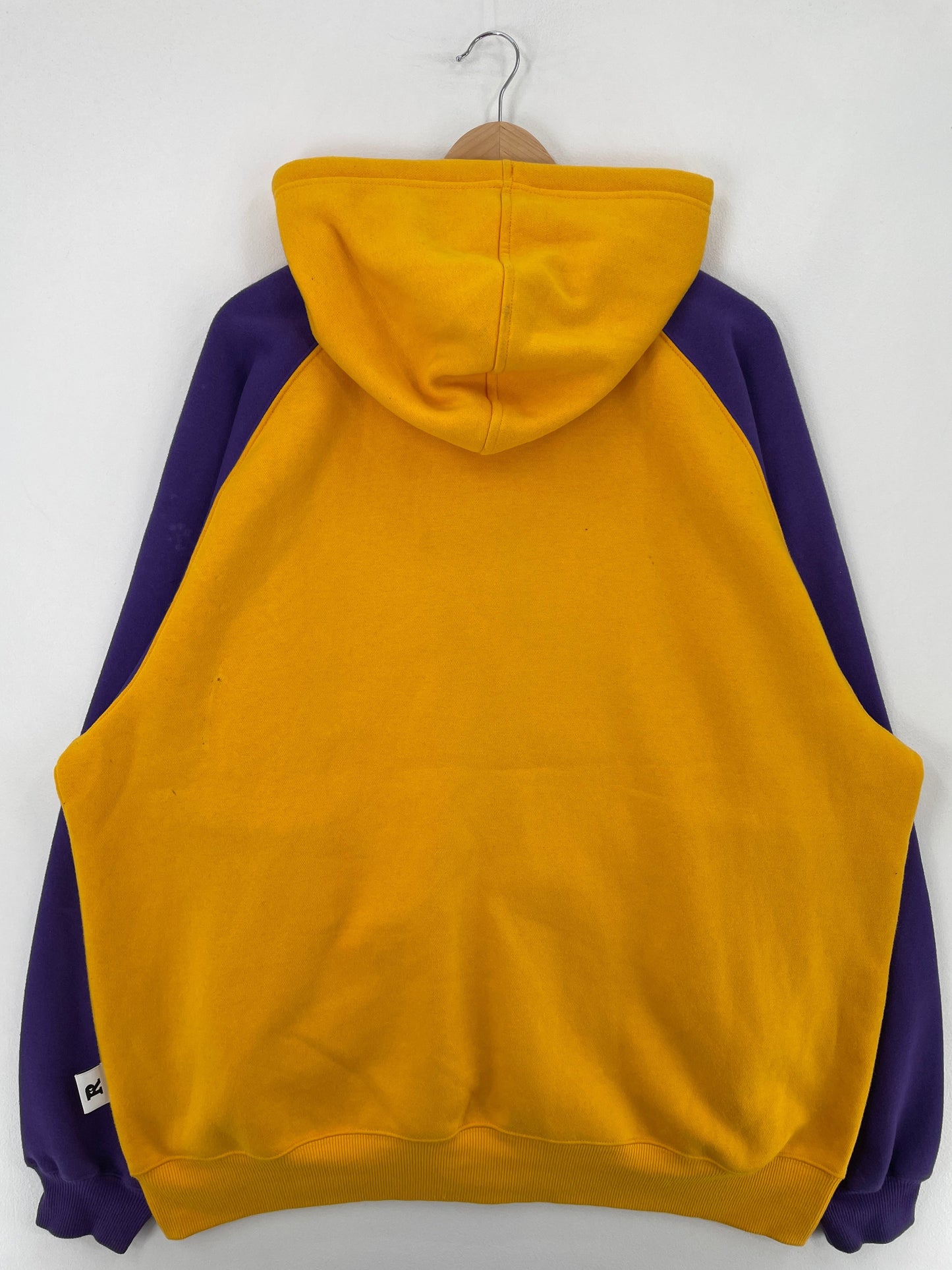 00' Deadstock NIKE x LOS ANGELES LAKERS Size XL Vintage Hoodie Zip-up Sweat-shirt / F5775S