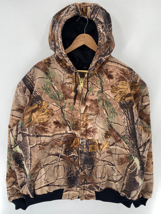 Vintage CARHARTT XL Zip-Up Duck Jacket / F2942J