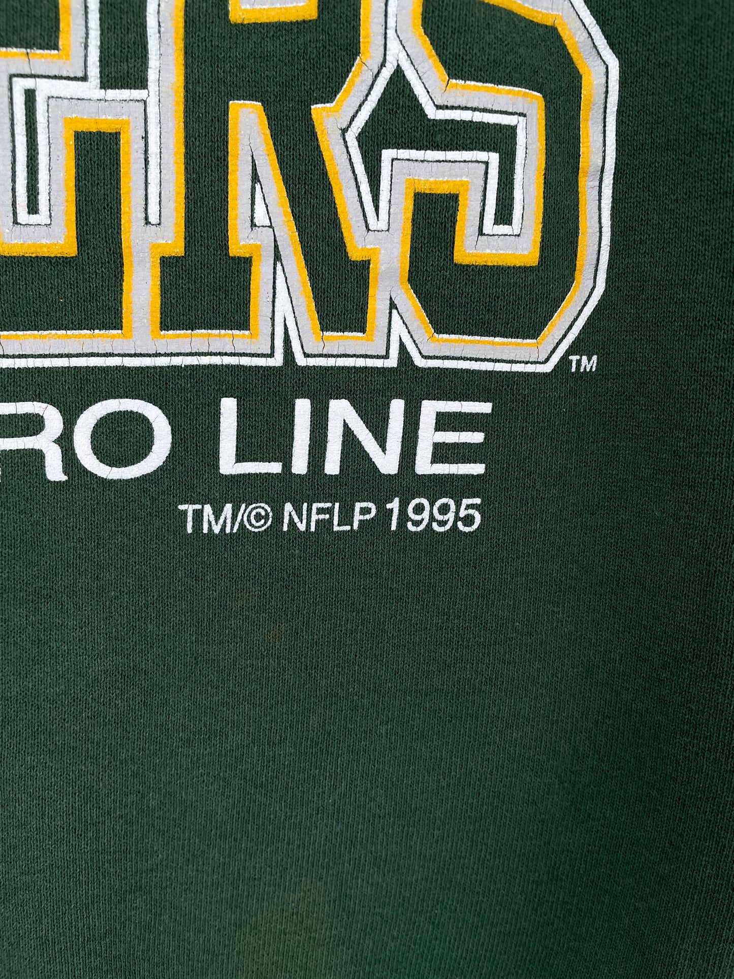 1995 RUSSELL x GREEN BAY PACKERS Made in USA Size XXL Vintage NFL Sweat-Shirt / E6975S