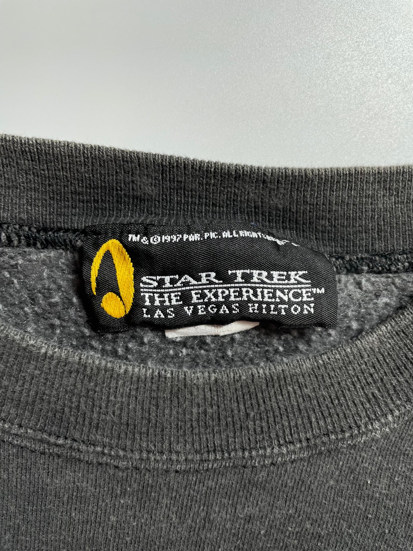 90’s STAR TREK LAS VIGAS HILTON Made in USA Size XL Vintage Sweat-shirt / G6836S