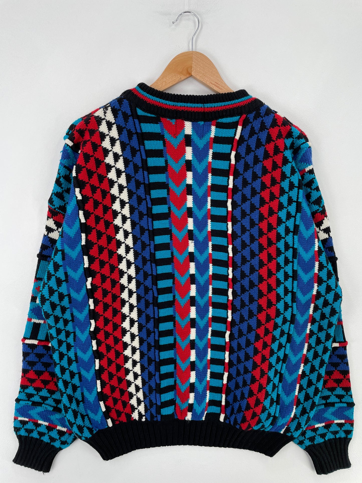 Vintage COOGI Style Size L Acrylic Knit Sweater / F2144K