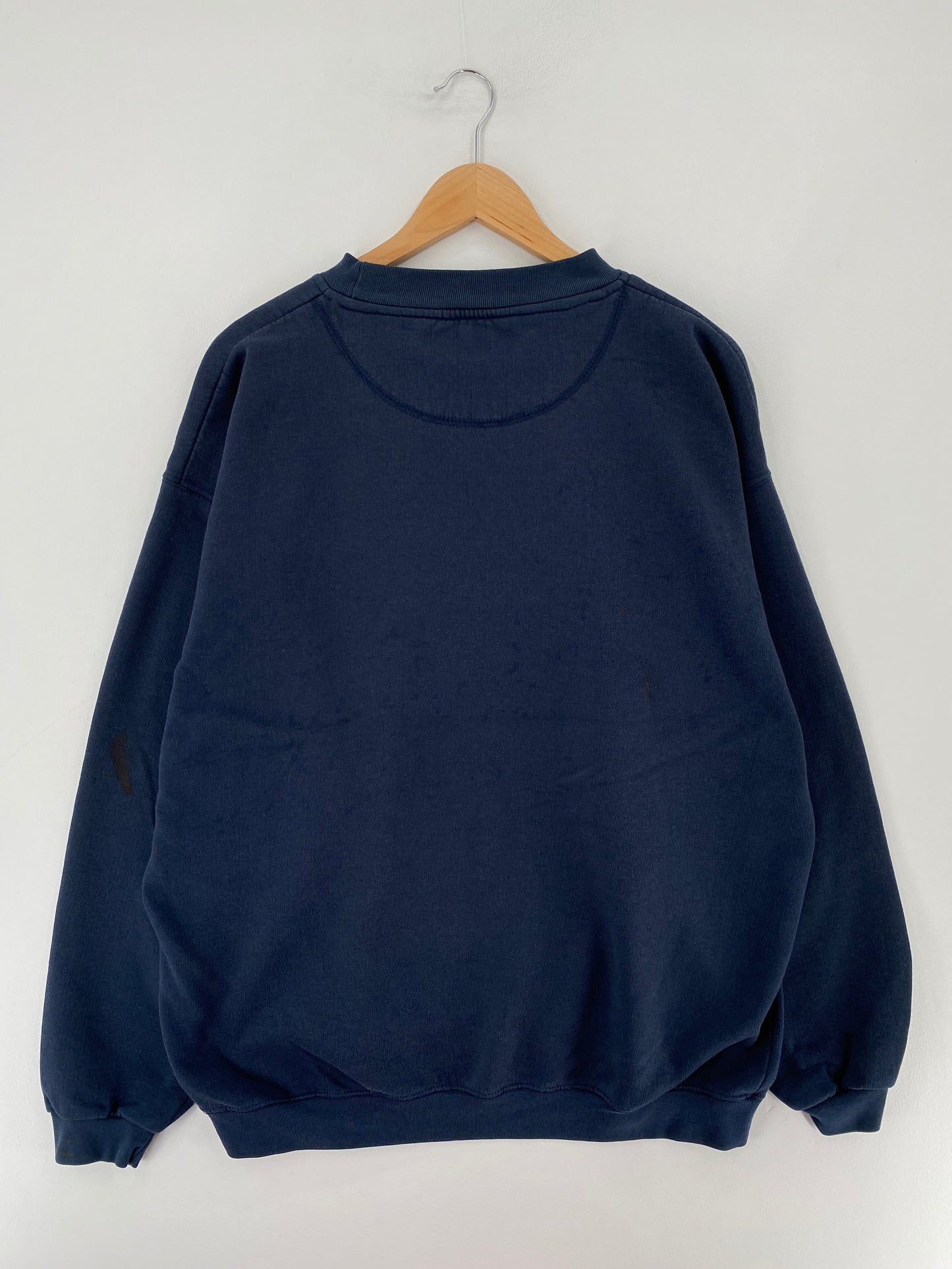 00' SIX POINT BUCK Size XL Vintage Animal Sweat-Shirt / F4591S