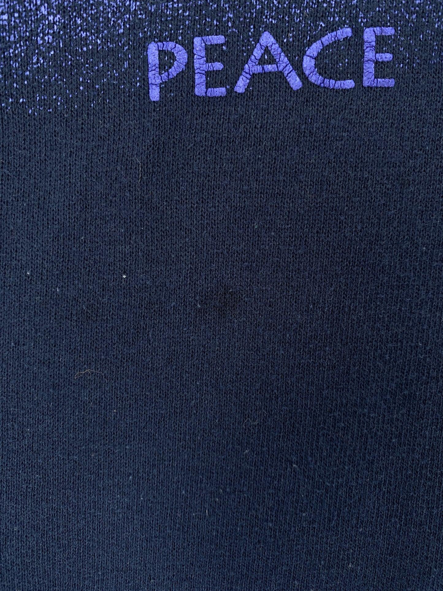 .90’s PEACE ON EARTH Made in USA Size XXL Sweat-Shirt / E6937S