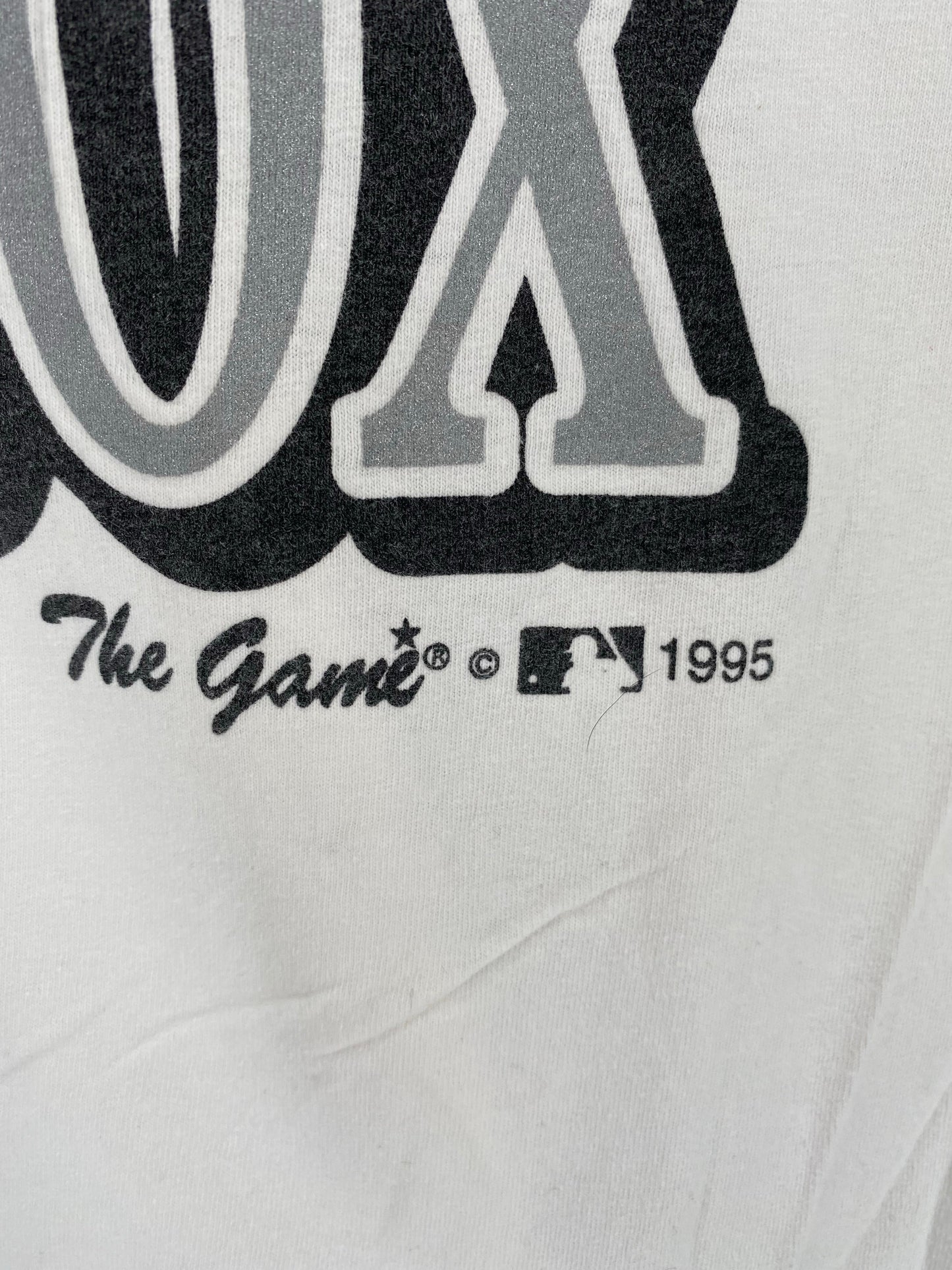 1995 CHICAGO WHITE SOX Size XL Vintage MLB T-Shirt / F2197T