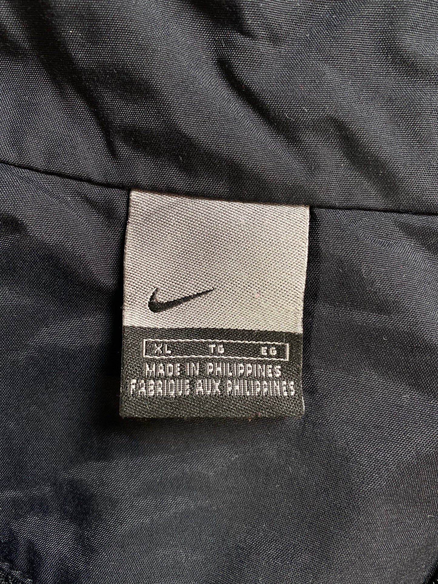 00' NIKE MINI SWOOSH Size XL Vintage Nylon Jacket / F1593N