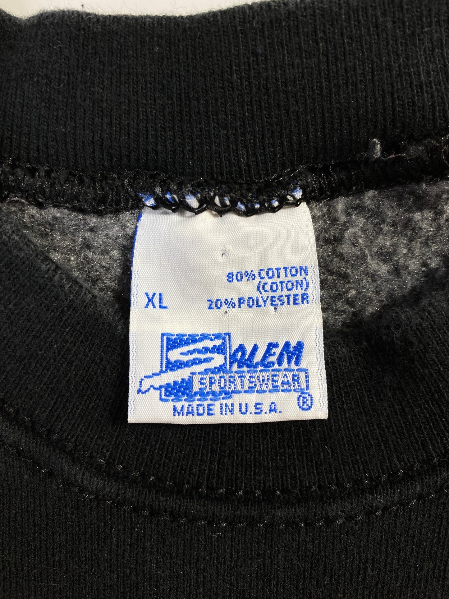 90's SALEM x PITTSBURGH STEELERS Made in USA Size XL Vintage NFL Sweat-Shirt / G4641S