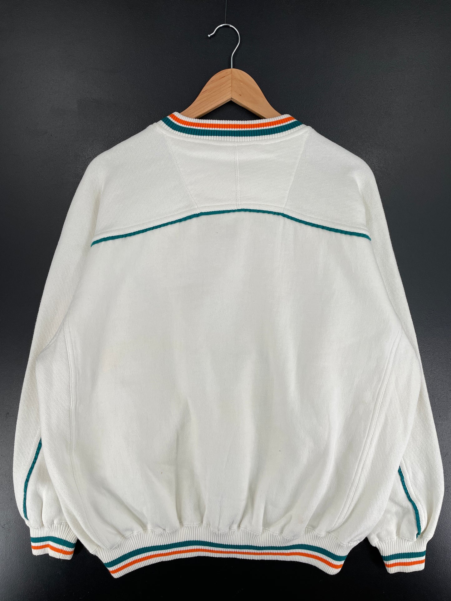 00’ MIAMI DOLPHINS Size XL Vintage NFL Sweat-Shirt / F203S