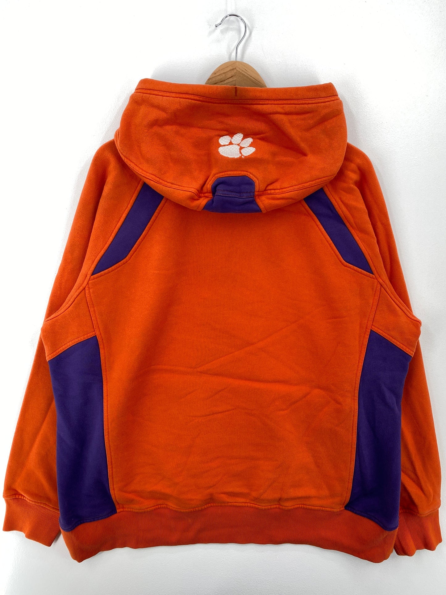 00' NIKE x SOUTH CAROLINA CLEMSON Size L Vintage College Hoodie Sweat-Shirt / G3491S