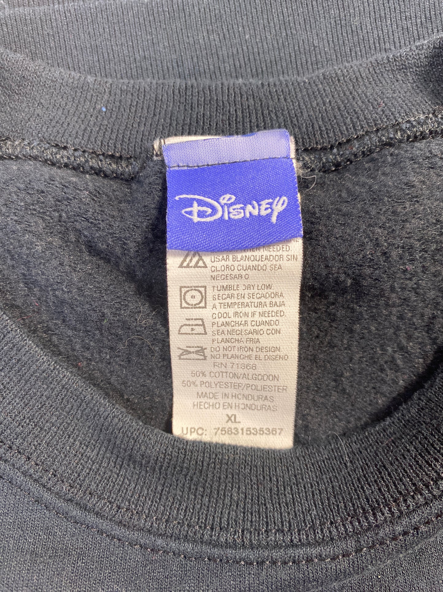 90's DISNEY EEYORE Size XL Vintage Sweat-shirt / E8719S