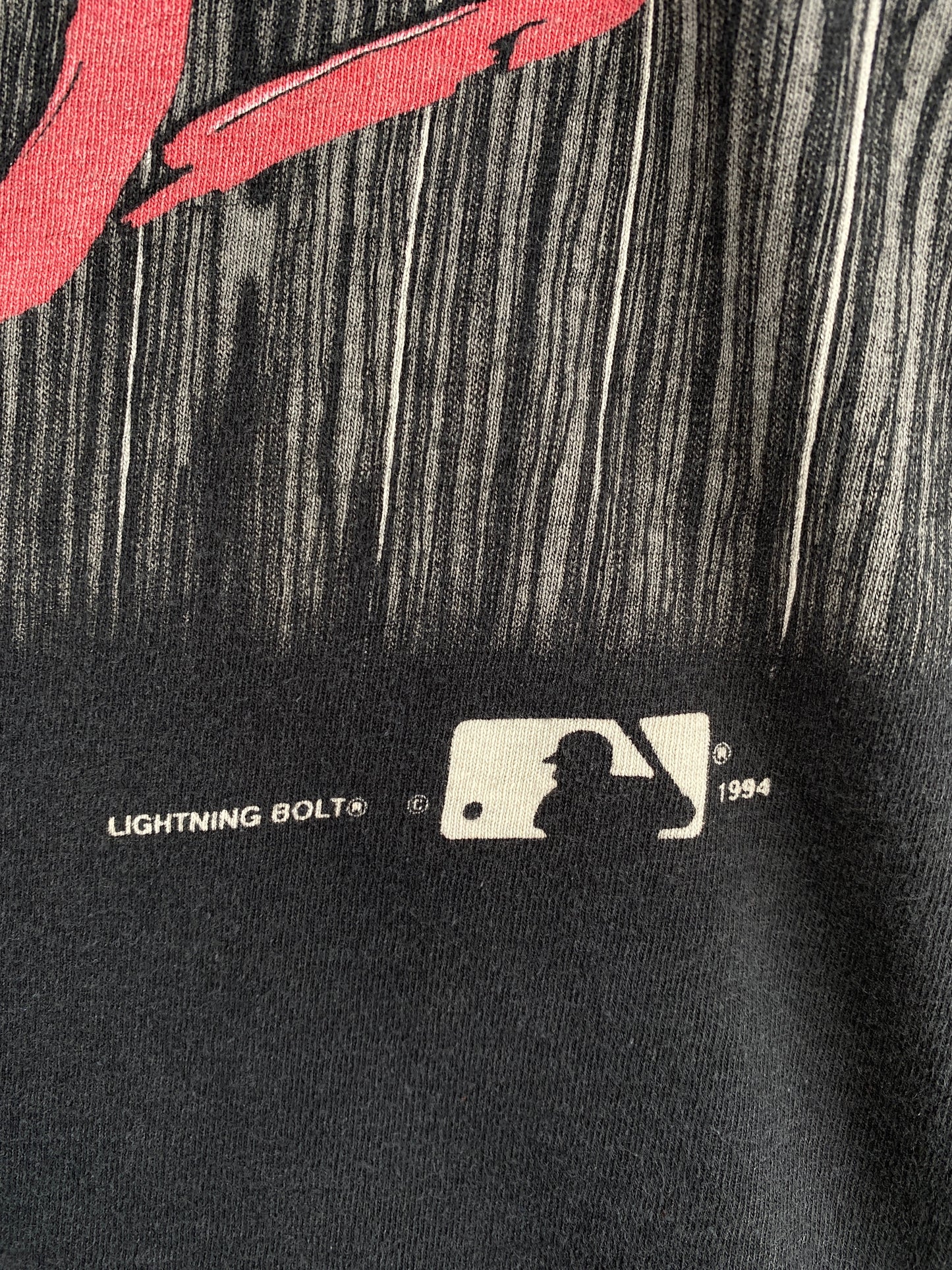 1994 BOSTON RED SOX Made in USA Size XL Vintage MLB T-Shirt / F805T