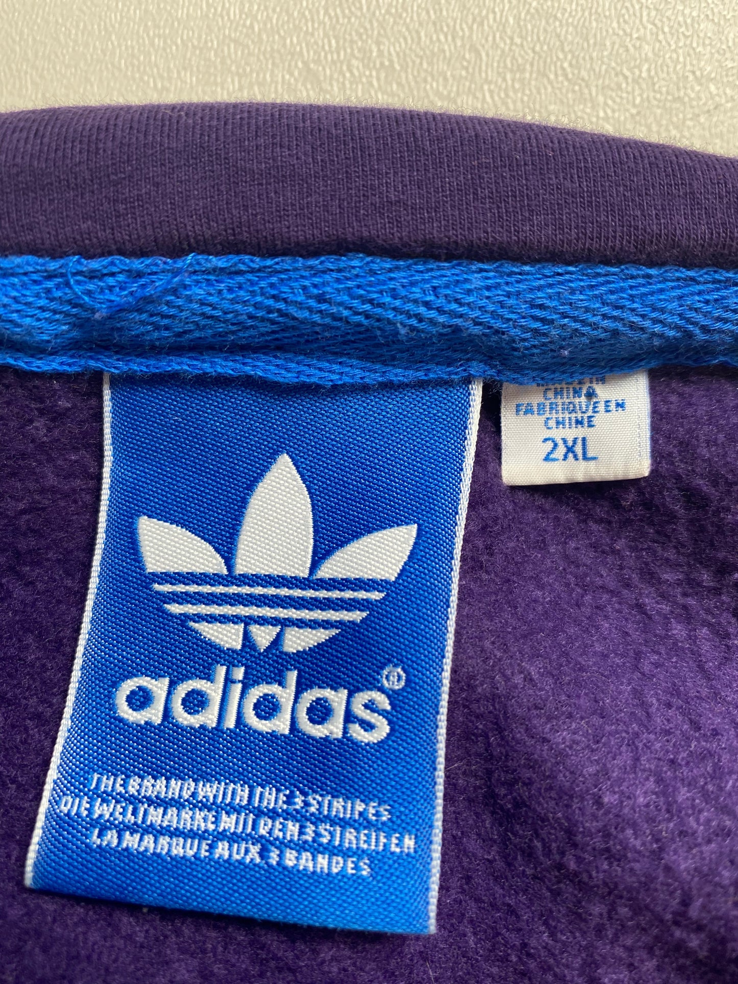 Vintage ADIDAS Size XXL Hoodie Sweat-Shirt / G7082S