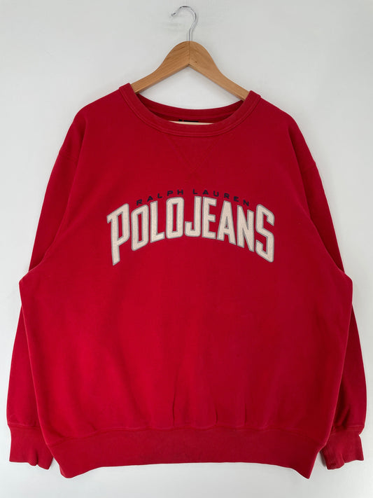 00’ POLO RALPH LAUREN Size XL Vintage Sweat-shirt / G4732S
