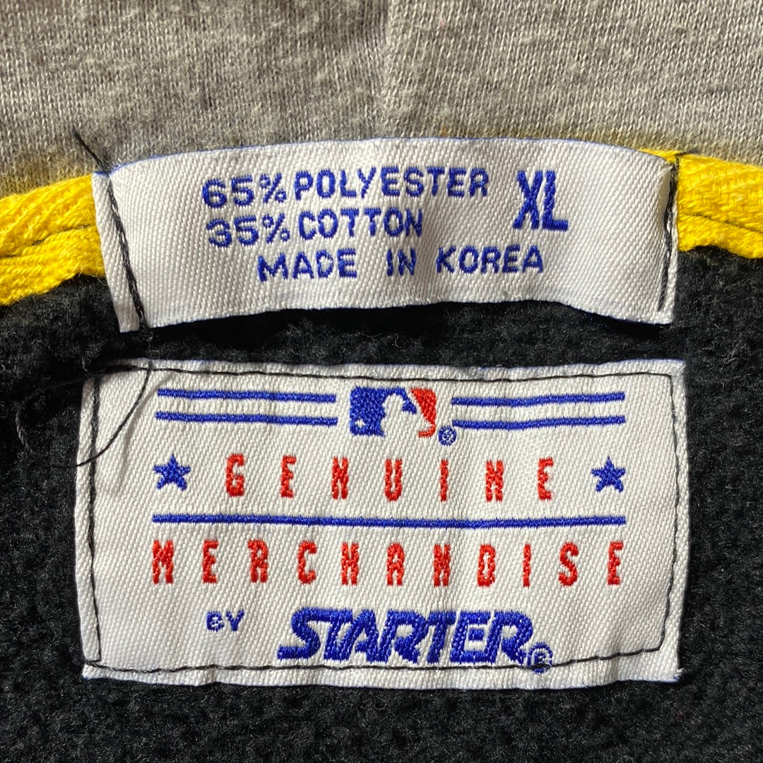 90’s STARTER x PITTSBURGH PIRATES Size XL Vintage MLB Hoodie Sweat-Shirt/ F1621S