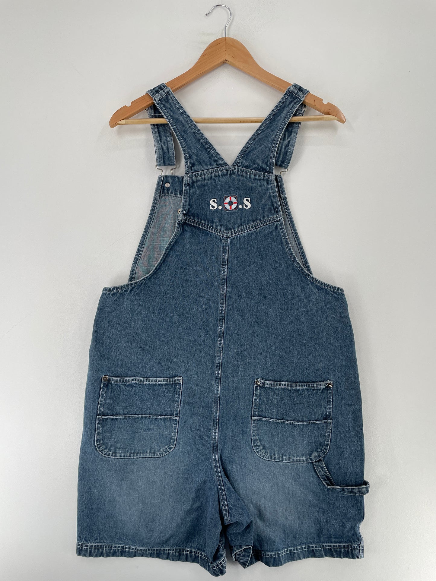 .Vintage DISNEY EEYORE Size L Denim Overall / F205P