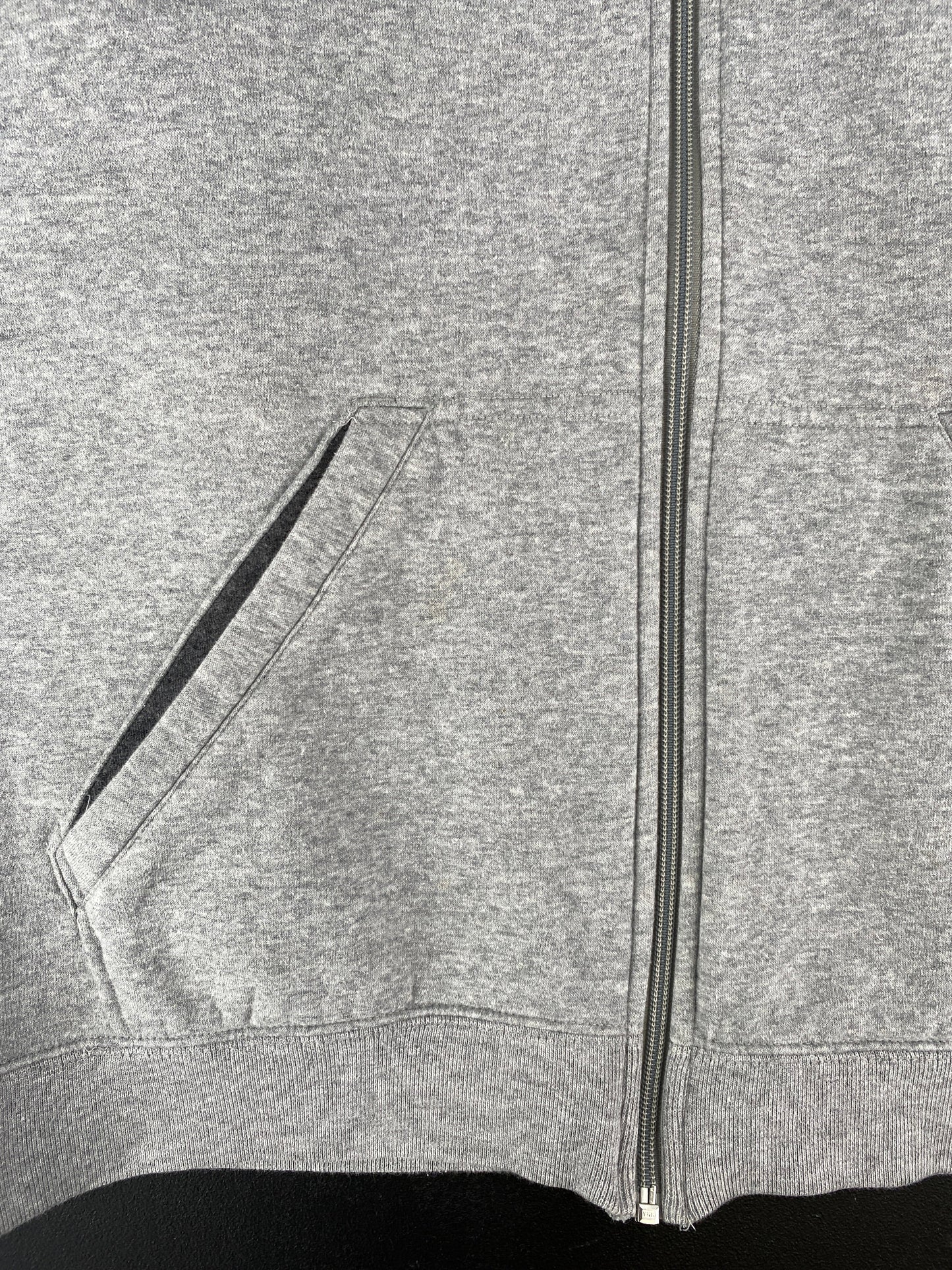 Vintage NIKE MINI SWOOSH Size L Vintage Zip up Hoodie Sweat-shirt / G5265S