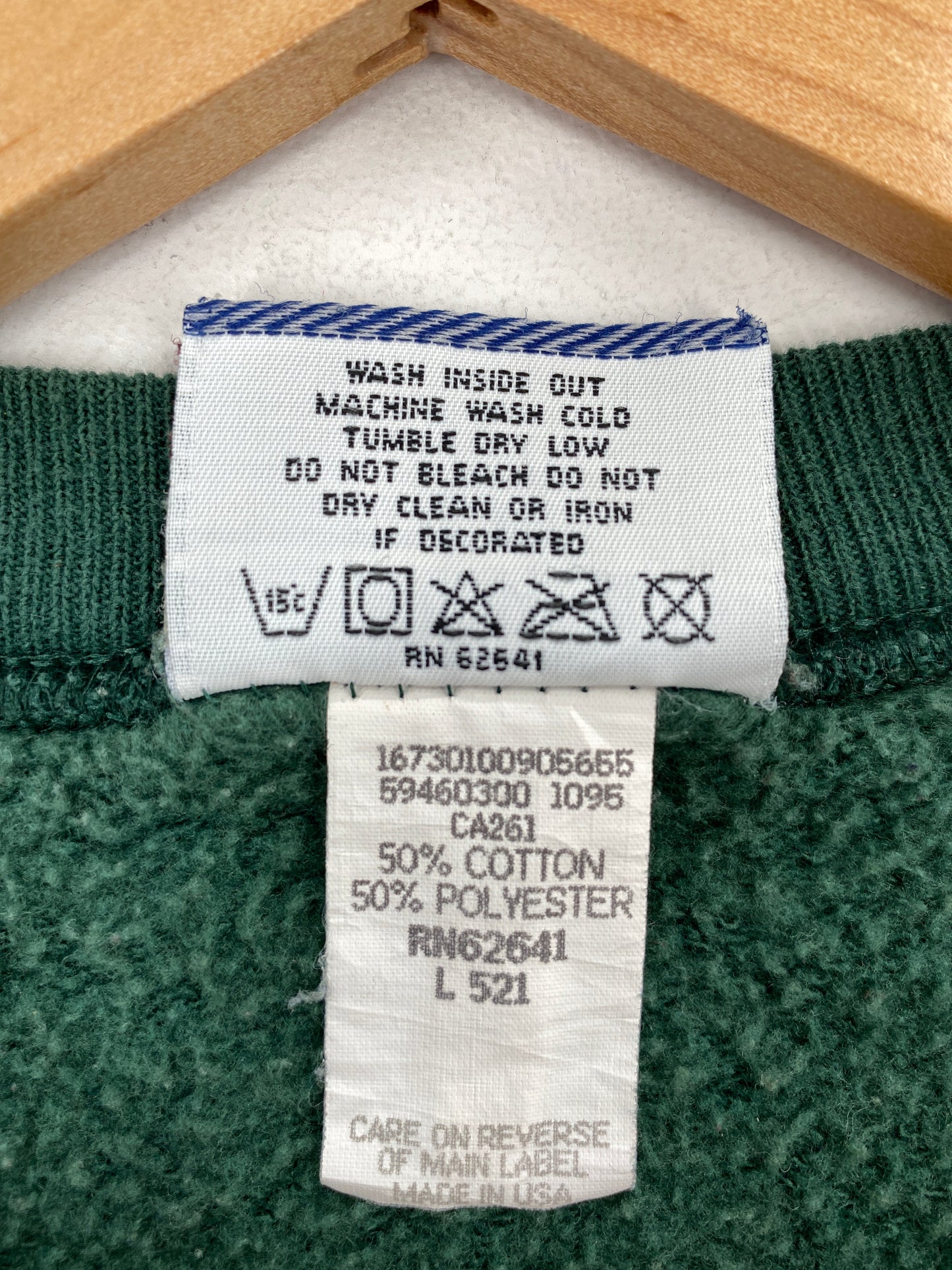 1995 GREEN BAY PACKERS Size L Vintage NFL Sweat - Shirt / F1818S
