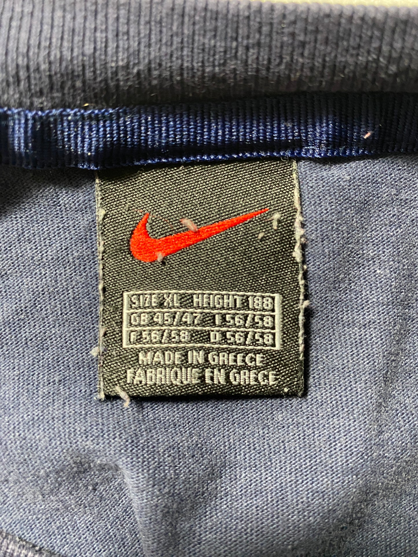 00' NIKE MINI SWOOSH Size XL Vintage T-shirt / E9814T