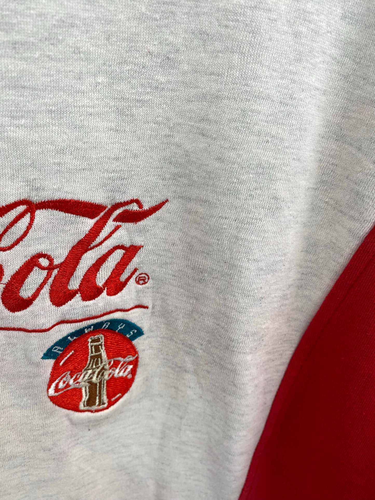 1994 COCA-COLA ATLANTA Size No Tag (Approx.L) Vintage Sweat-Shirt / G3736S