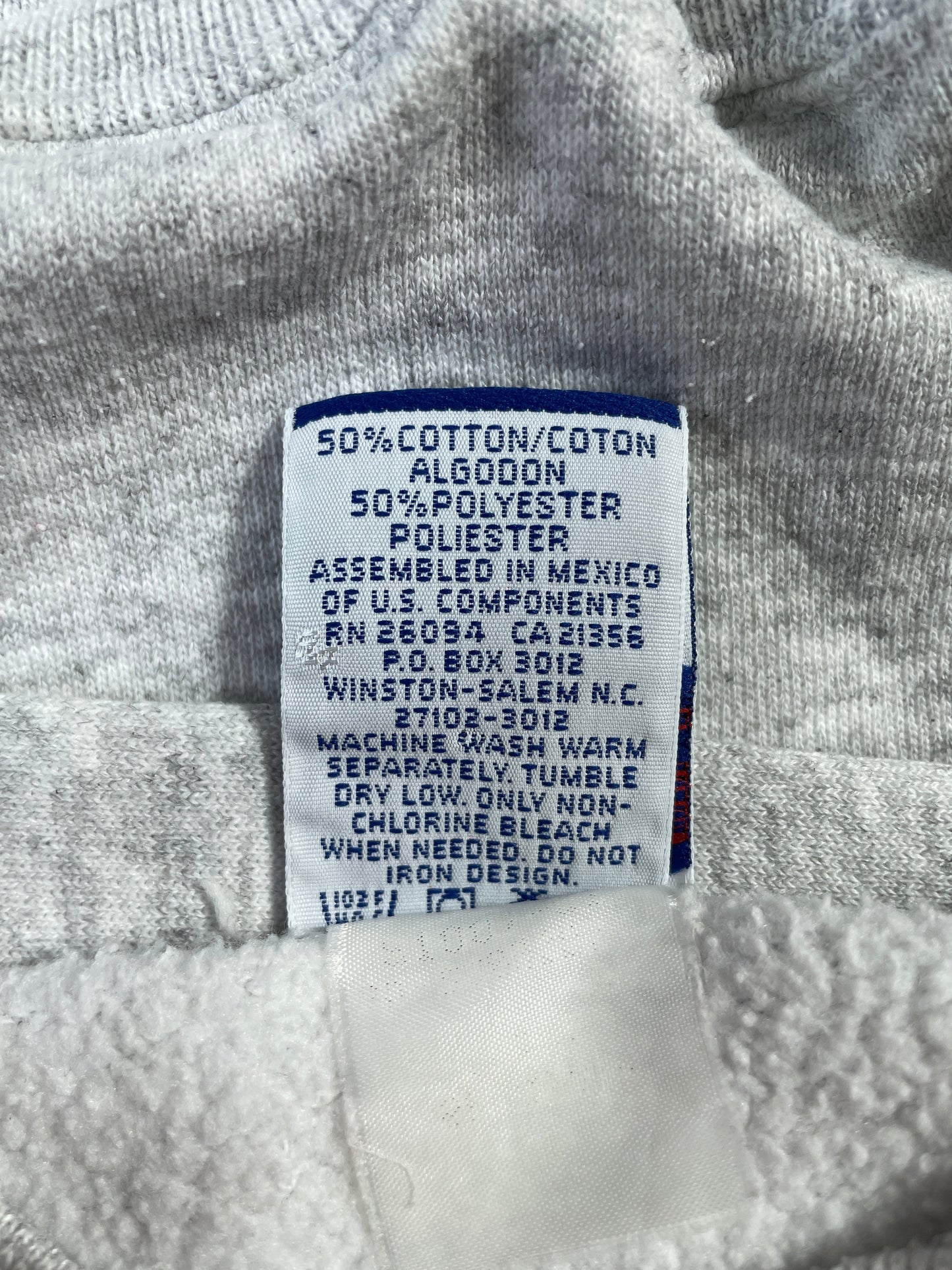 00’ CHAMPION x VIRGINIA TECH Size XL Vintage College Sweat shirt / F7992S