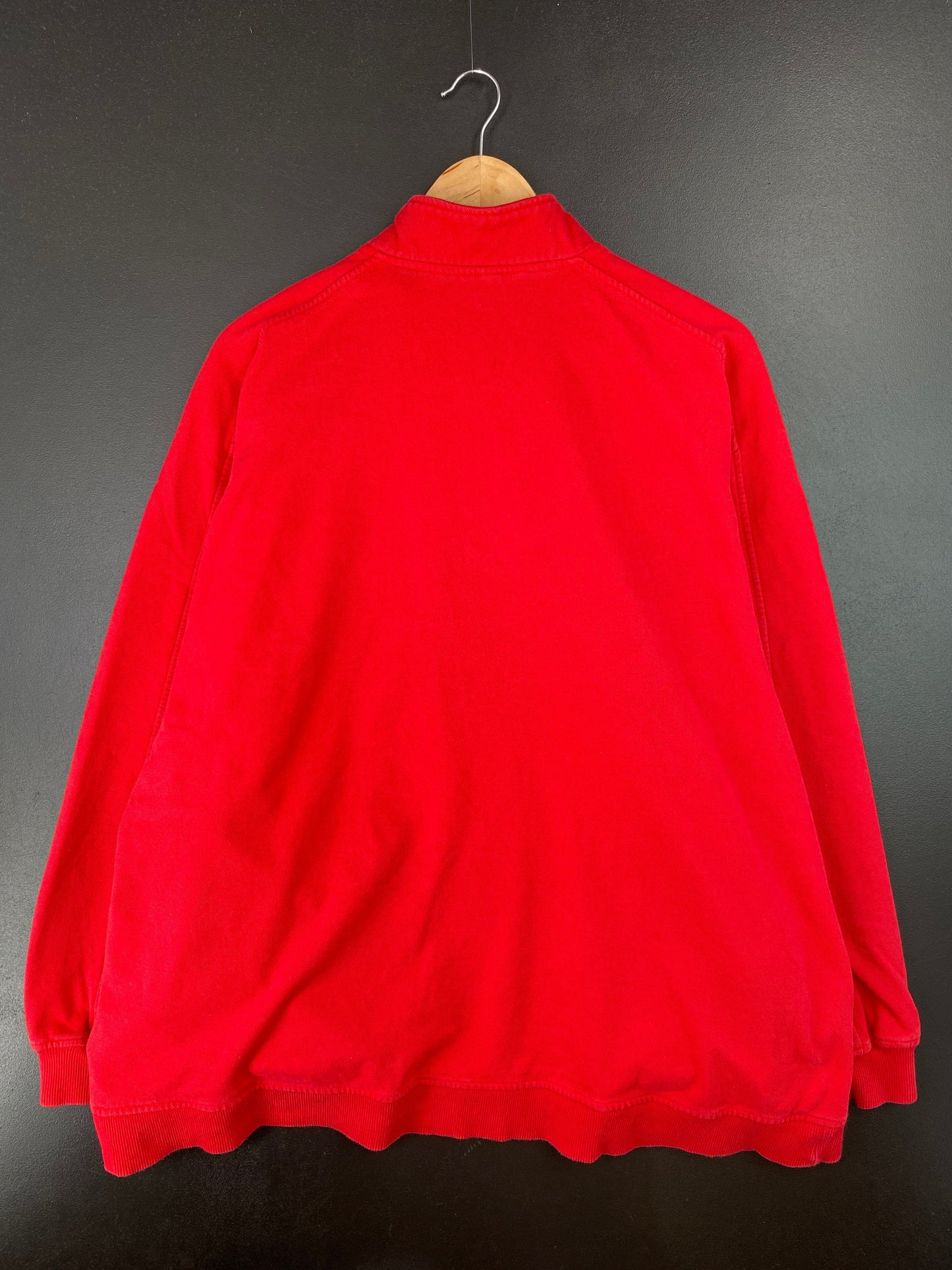 00' NIKE x OHIO STATE Size XXL Vintage College Half Zip Sweat-shirt / F5353S