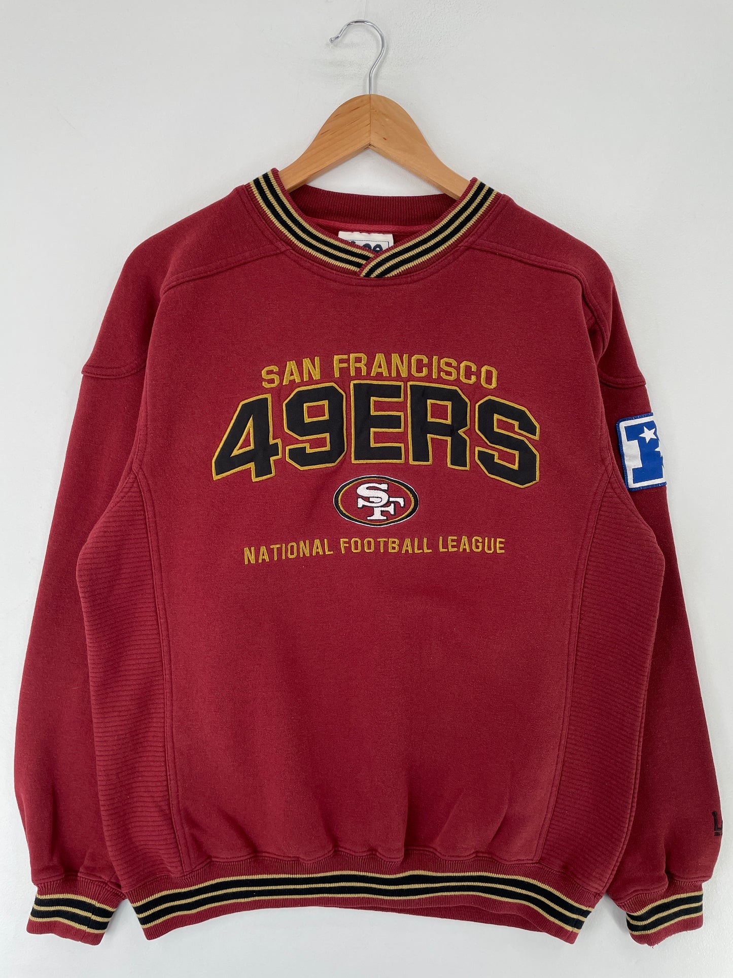 00’ SAN FRANCISCO 49ERS Size M Vintage NFL Sweat-Shirt / F202S
