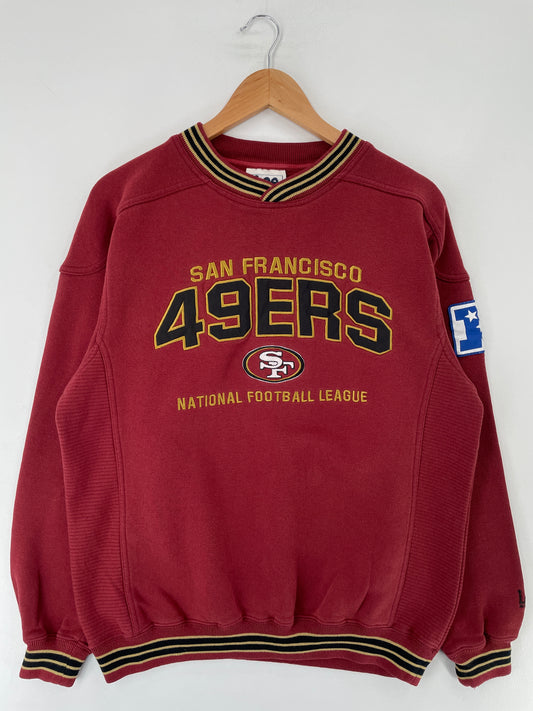 00’ SAN FRANCISCO 49ERS Size M Vintage NFL Sweat-Shirt / F202S