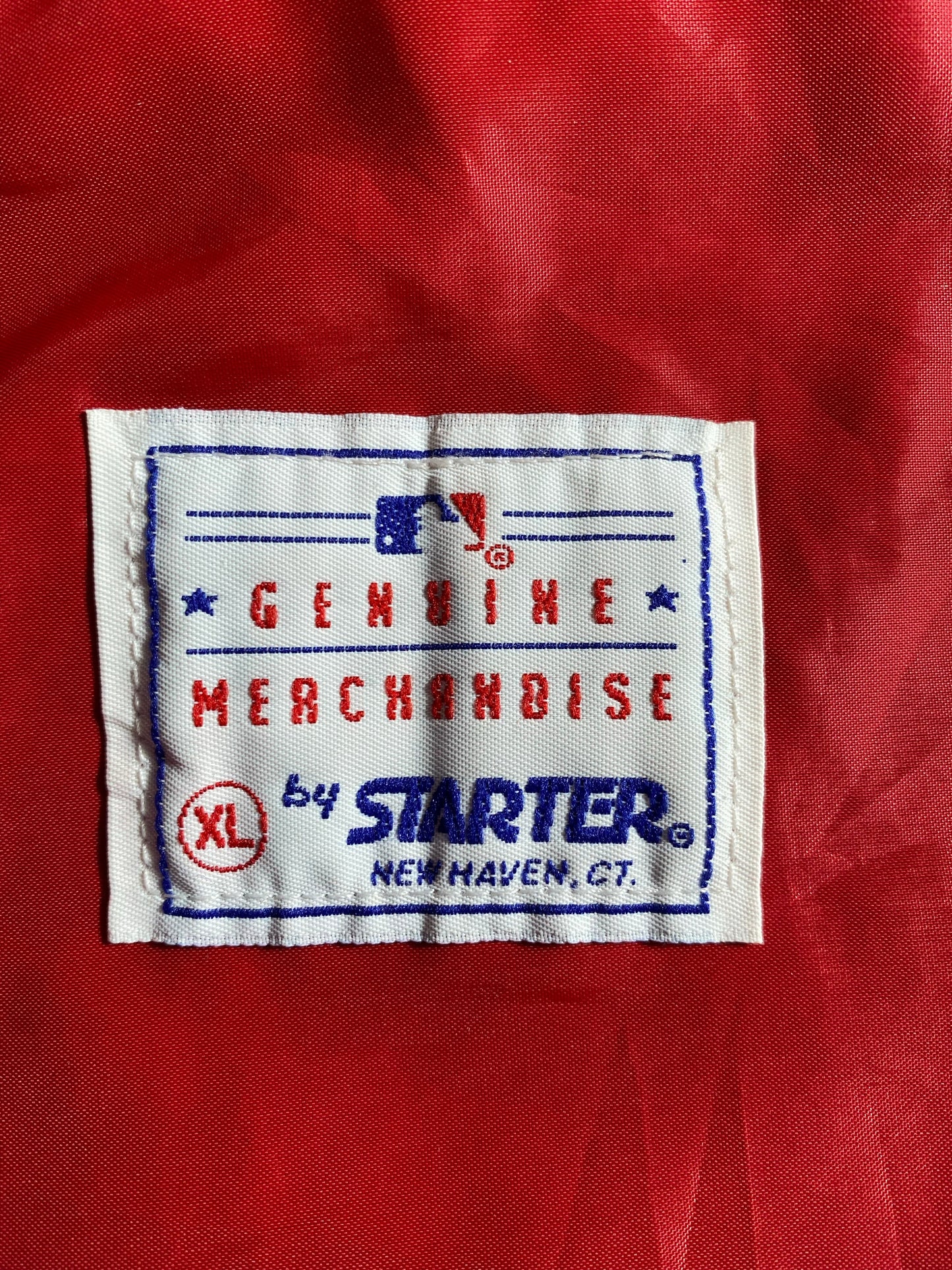 90’s STARTER x CHICAGO CUBS Size XL MLB Button down Nylon Jacket / G4365N