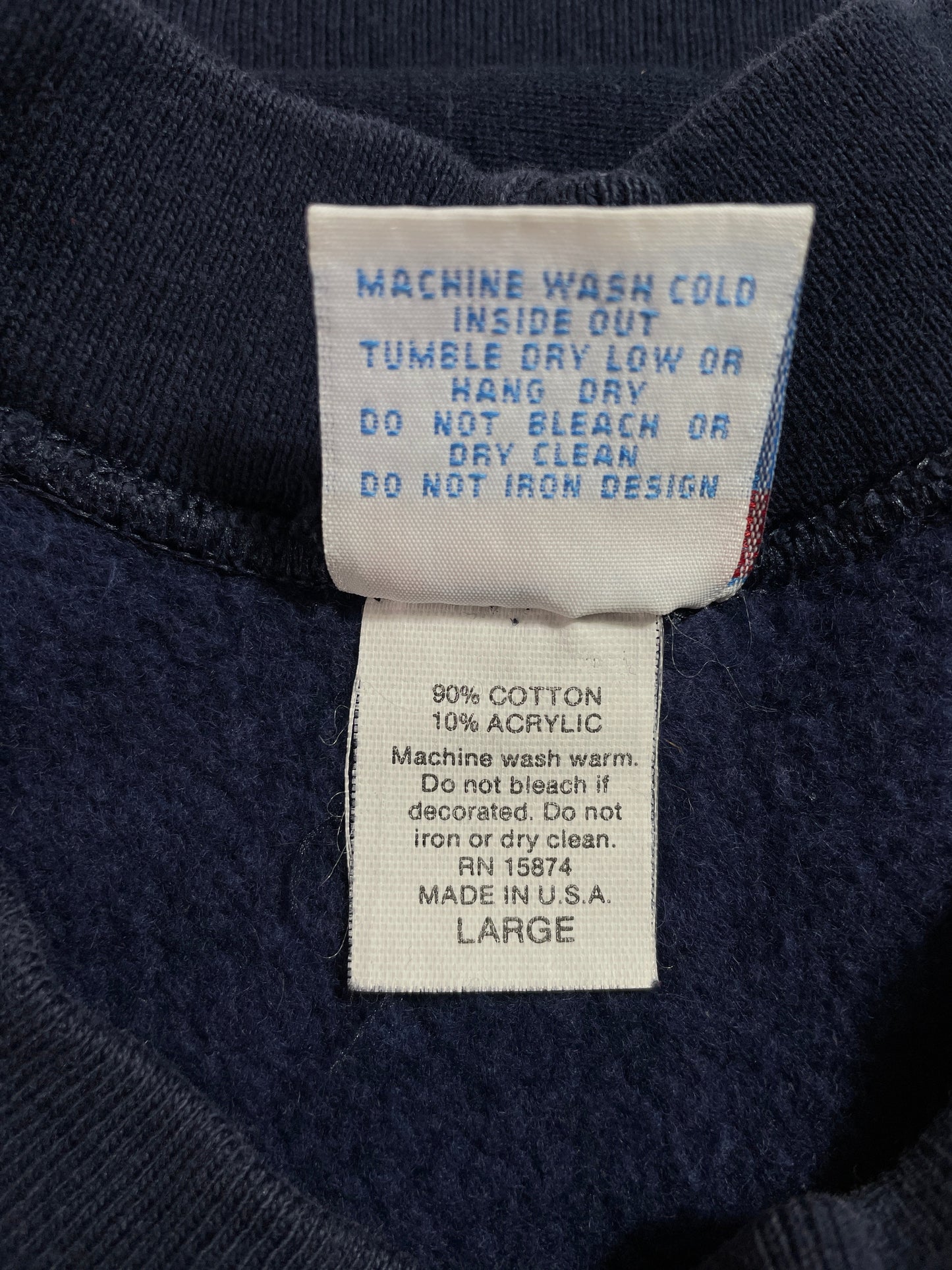 90's MV VINEYARD Made in USA Size L Vintage Sweat-shirt / G6801S