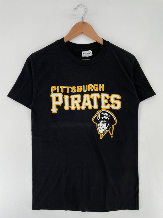 .80's PITTSBURGH PIRATES Made in USA Size M Vintage MLB T-shirt / E8077T