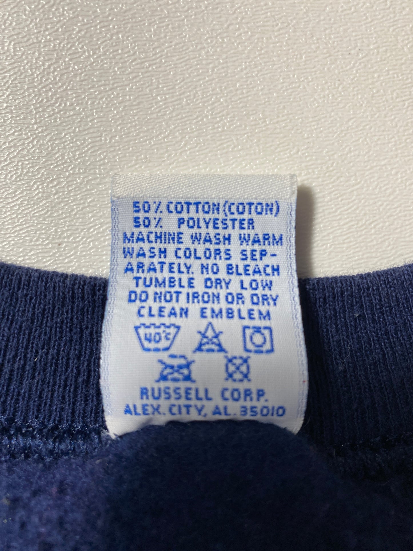 90's RUSSELL x KEARNEY BEARCATS Made in USA Size L Vintage College Sweat-shirt / G7172S