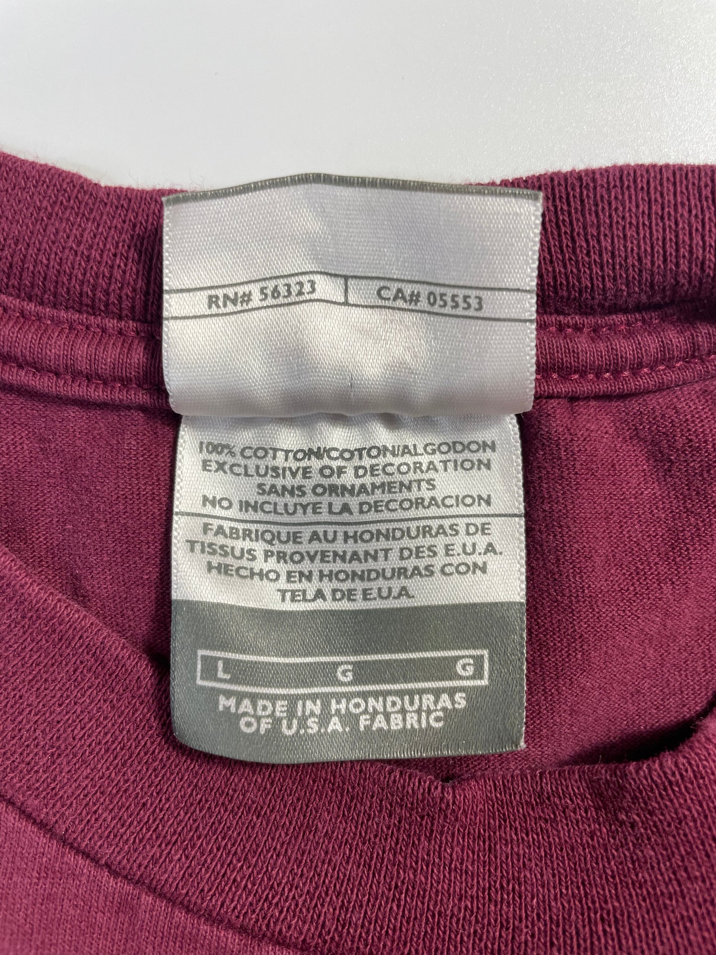 00’ NIKE x HARVARD Size L Vintage T-Shirt / F342T